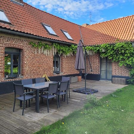 Villa Ferme De Caractere Avec Piscine Et Cheminee Sainghin-en-Mélantois Exterior foto