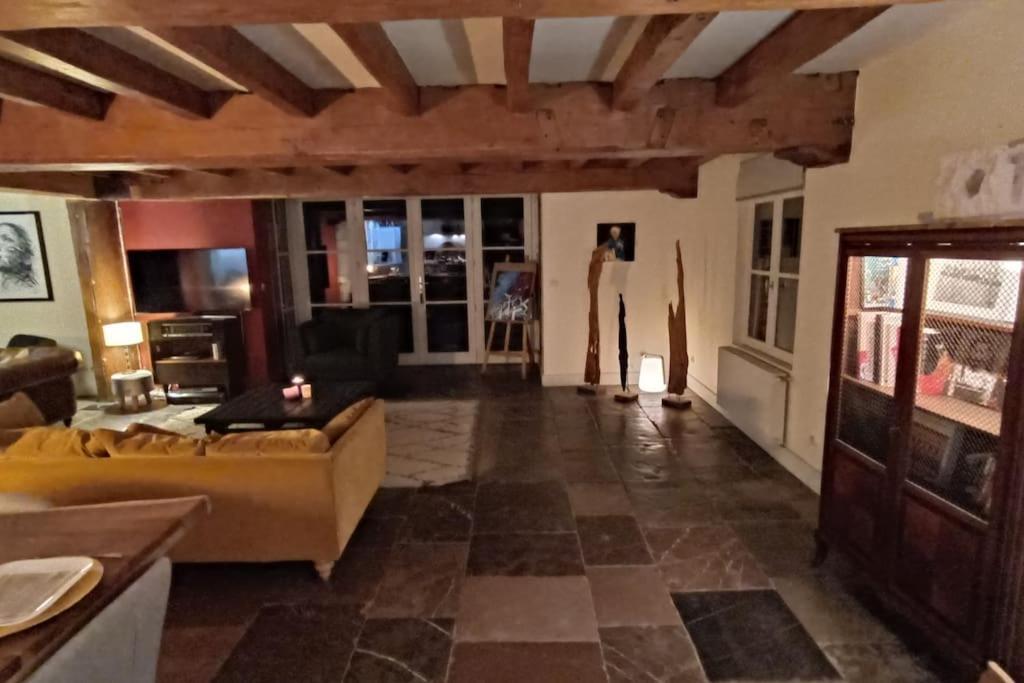 Villa Ferme De Caractere Avec Piscine Et Cheminee Sainghin-en-Mélantois Exterior foto